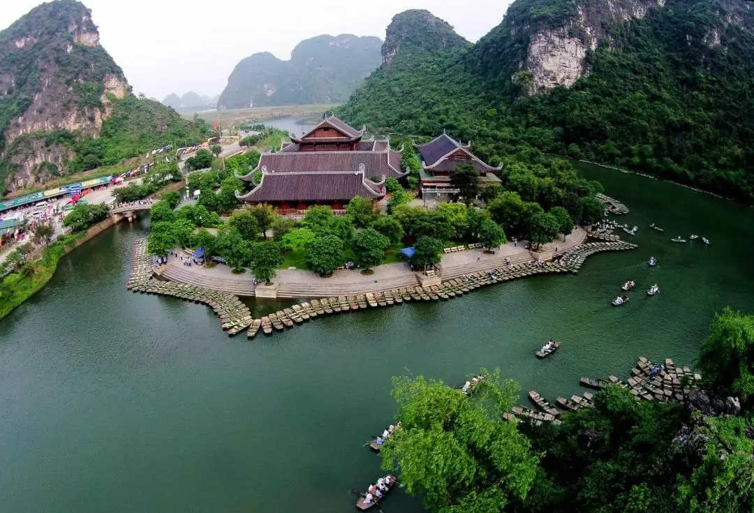 Bai Dinh and Trang An Day Tour by Bus from Hanoi