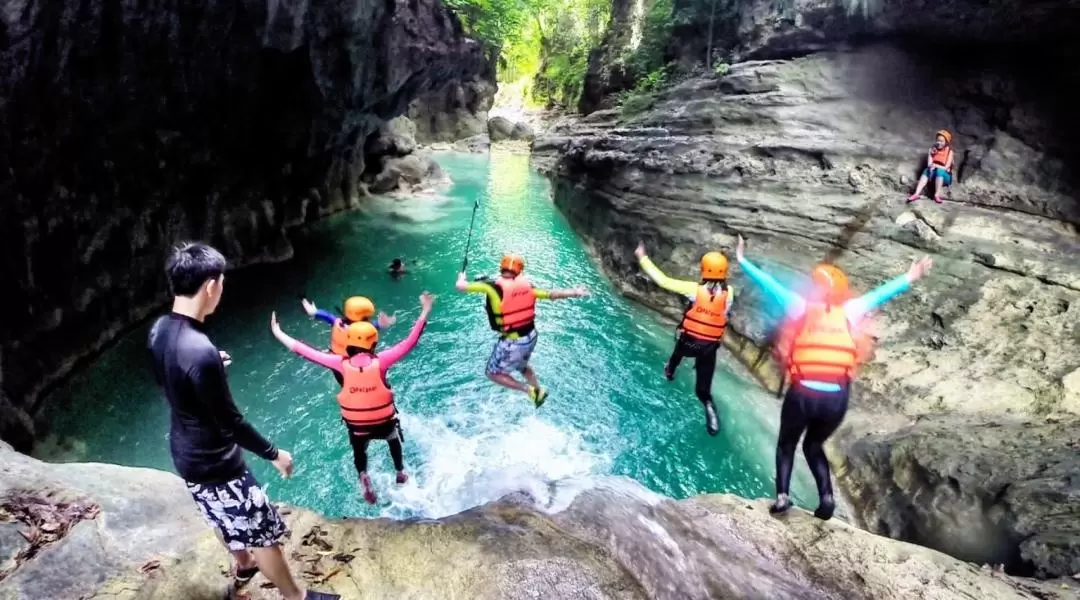 Moalboal Cebu Island Hopping and Canyoneering Experience