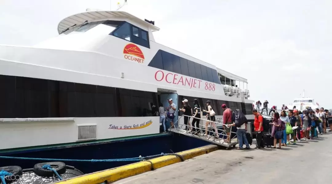 One Way OceanJet Ferry Ticket from Iloilo to Bacolod