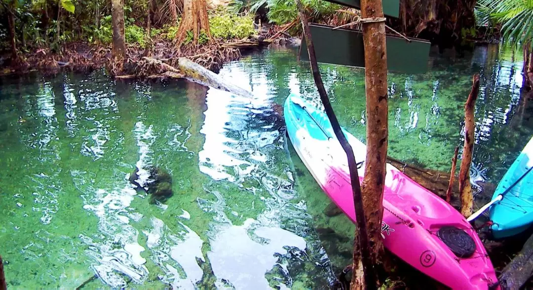 Hidden Crystal Lagoon Kayaking and ATV Riding in Krabi