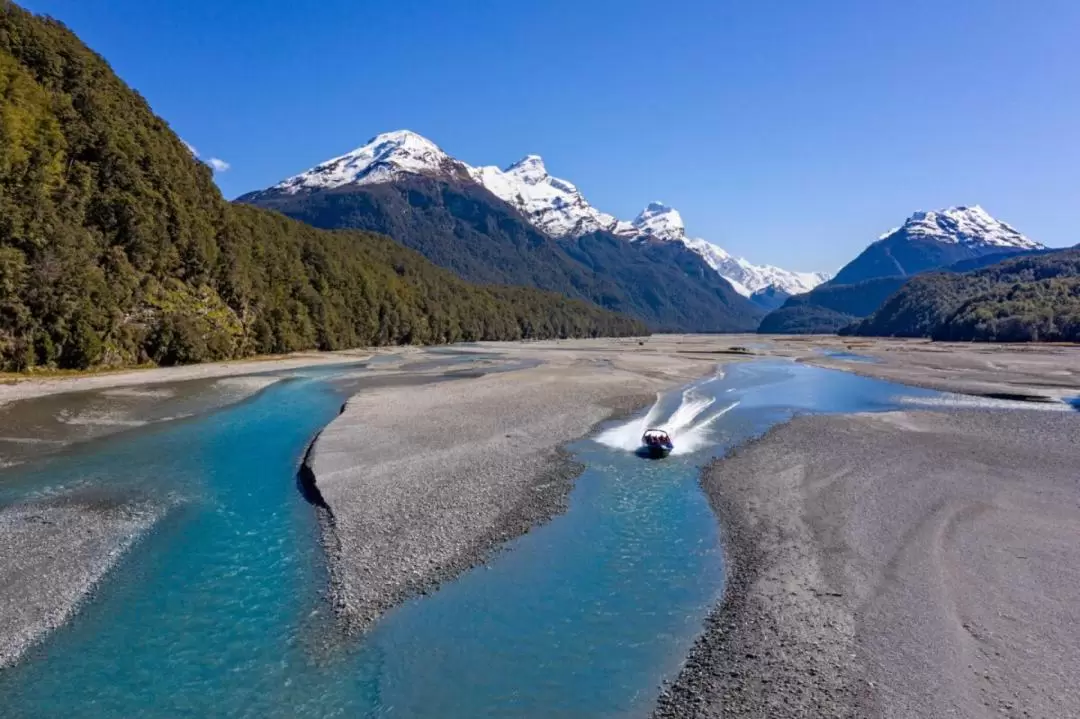 新西蘭達特河（Dart River）噴射快艇體驗 & 荒野冒險之旅