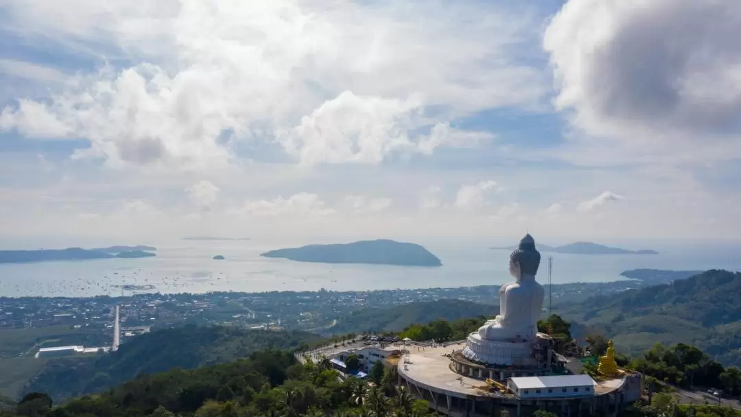 Phuket City Big Buddha Elephant Bathing and ATV Experience Day Tour