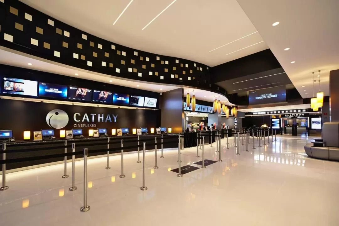 Cathay Cineplexes Singapore Digital Everyday Movie Voucher or Medium Popcorn Combo Voucher