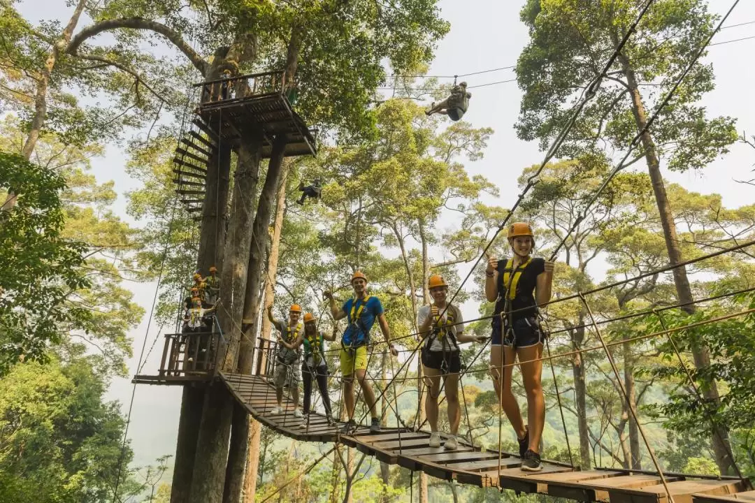 Jungle Flight Zipline Adventure Chiang Mai