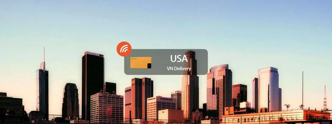 4G WiFi (VN Delivery) for Los Angeles, USA