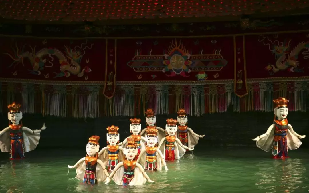 Golden Water Puppet Ticket in Ho Chi Minh City