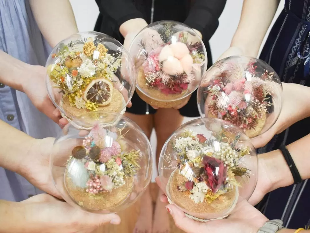 Dried Flowers Dome Workshop in Marymount
