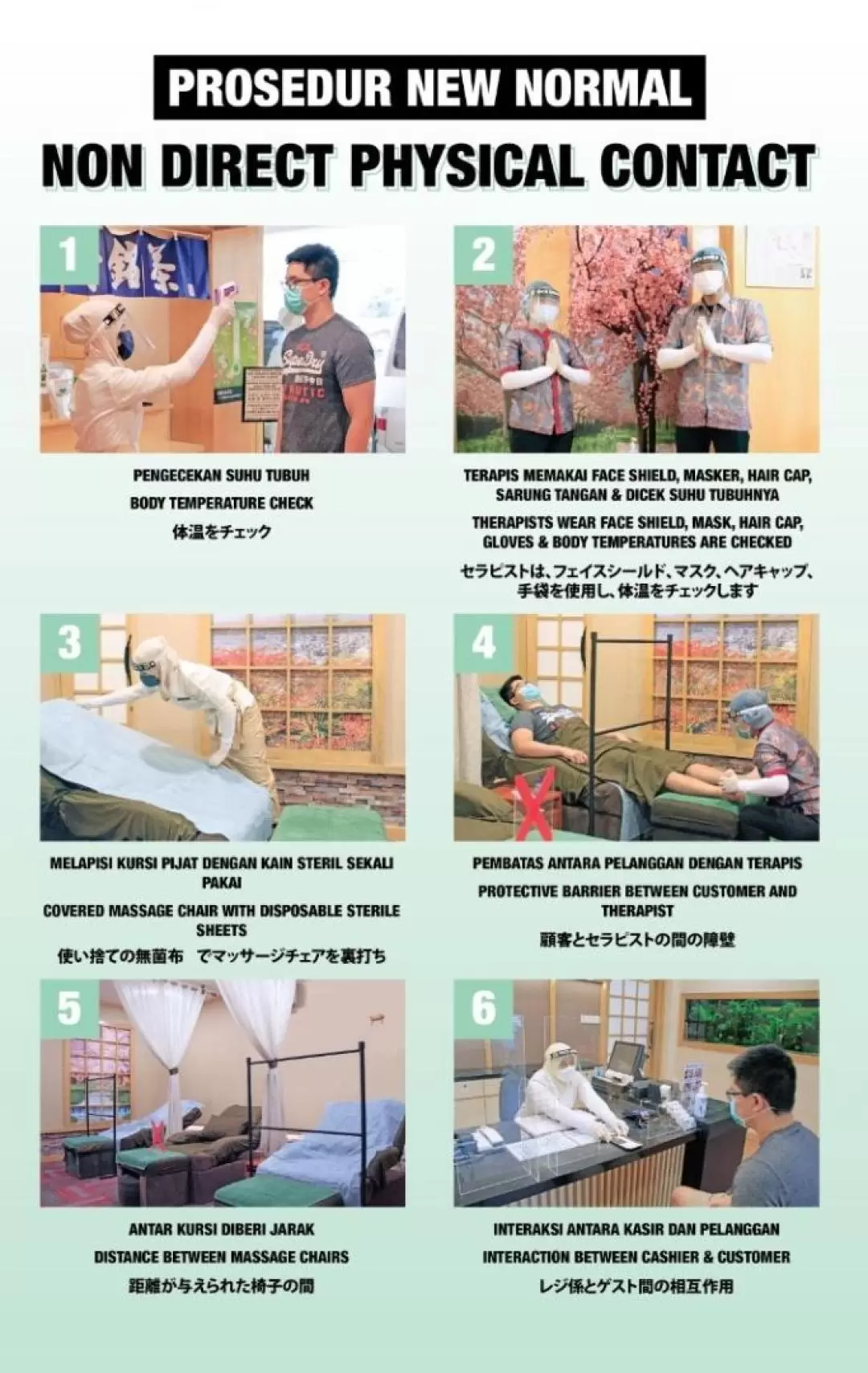 ジャカルタ・Kokuo Family Massage & Reflexology マッサージ体験