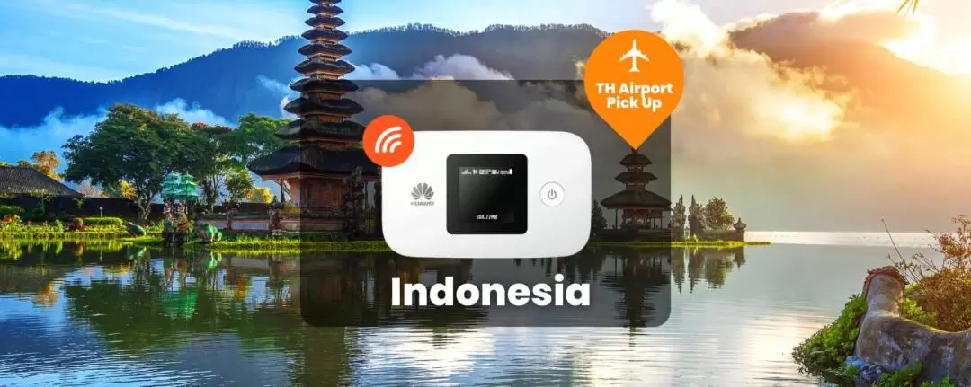 [BKK and DMK Airport Pick Up] Unlimited Data Pocket WiFi for Indonesia 