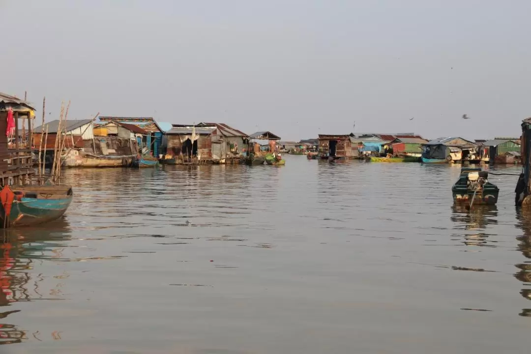 暹粒水上浮村遊船之旅（Tara Boats 提供）