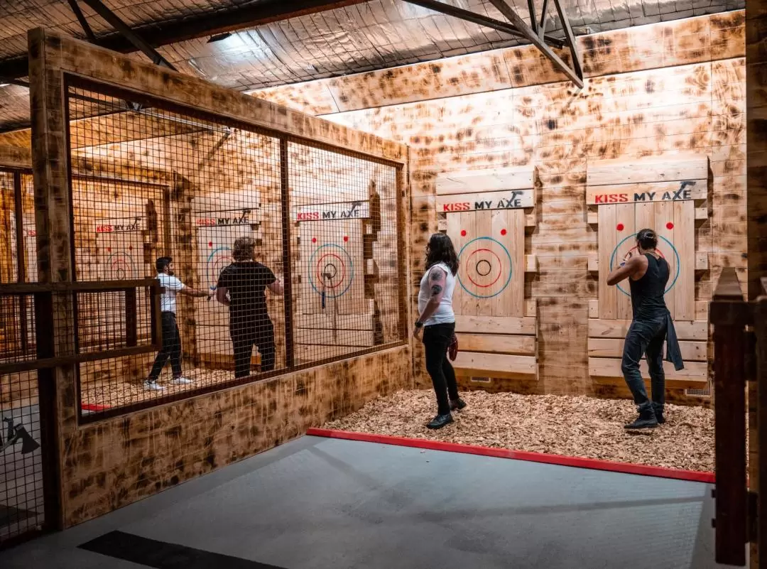 悉尼亞歷山大市斧頭投擲（Axe Throwing）遊戲體驗