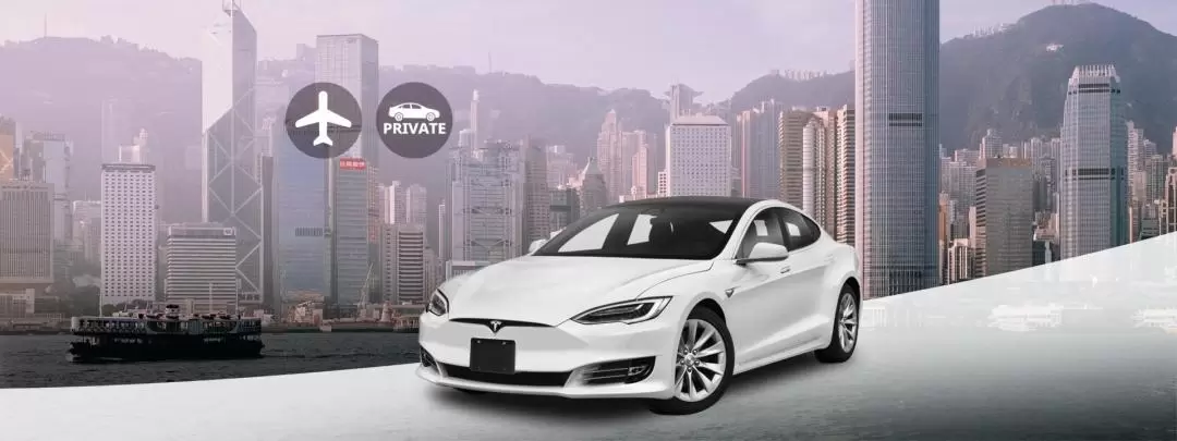 Private Hong Kong International Airport (HKG) Transfer - Tesla (Group of 3)