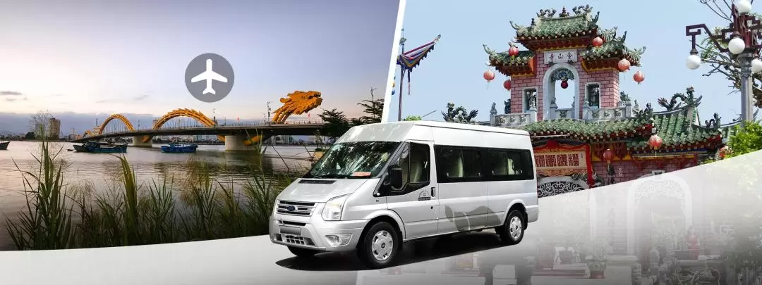 Shared Shuttle Bus Between Da Nang Airport/Da Nang City & Hoi An