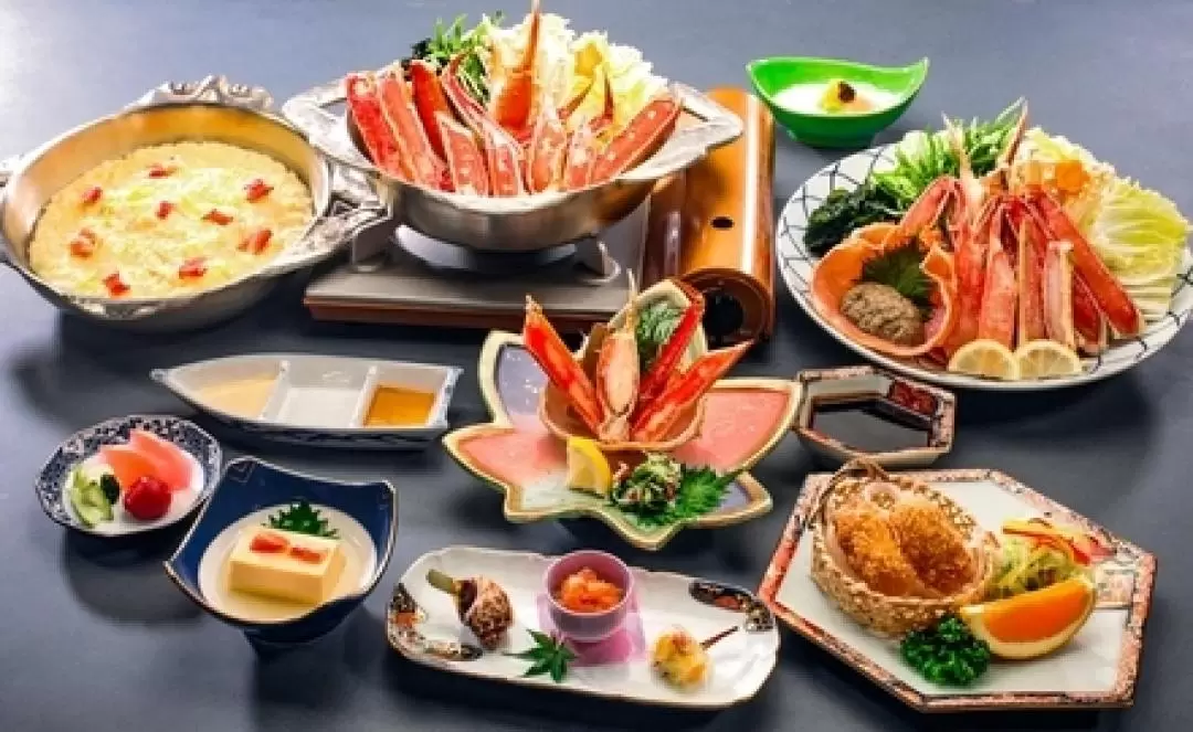 Kani Honke in Sapporo Station - Popular Crab Specialty