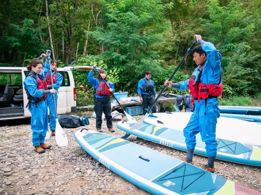 北海道｜定山渓豊平川SUP立槳衝浪體驗