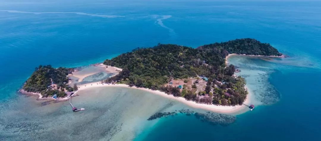 Dinawan island with Snorkelling Daytrip - Private island in Kota Kinabalu 