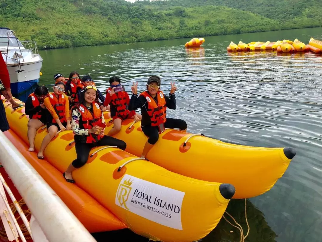 Banana Boat Ride and Clear Kayak Experience in Coron