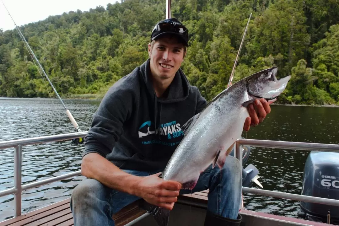 Fishing Charter on Lake Mapourika