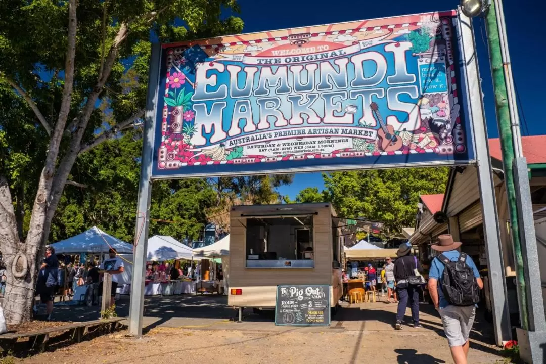 Sunshine Coast Eumundi Markets Tour