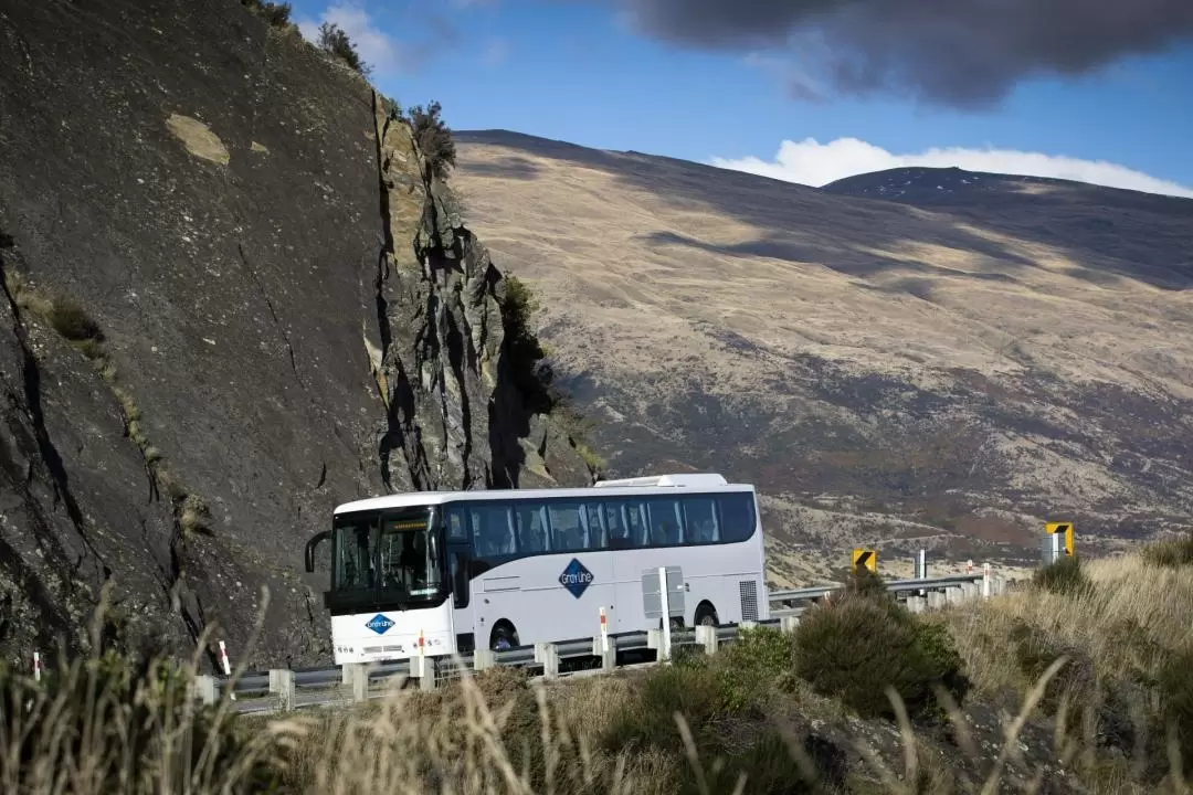 Day Tour with Coach Transfers between Queenstown and Mount Cook