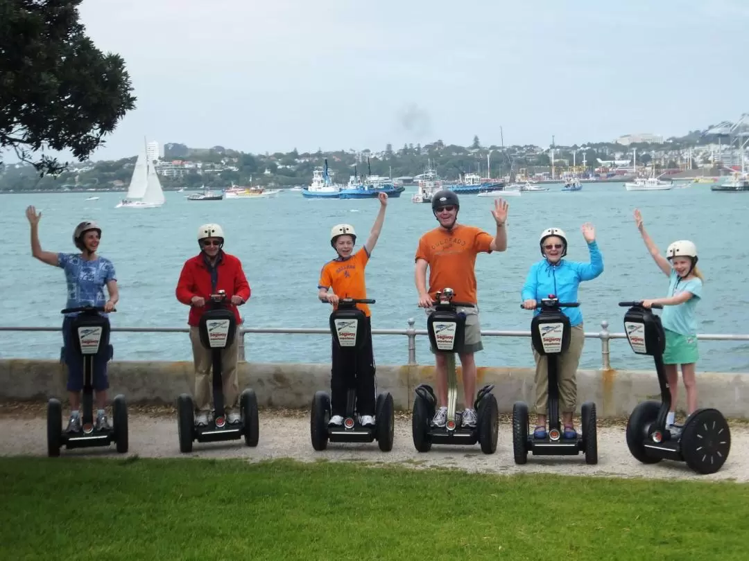 奧克蘭德文港賽格威觀光之旅（Magic Broomstick Segway Tours 提供）