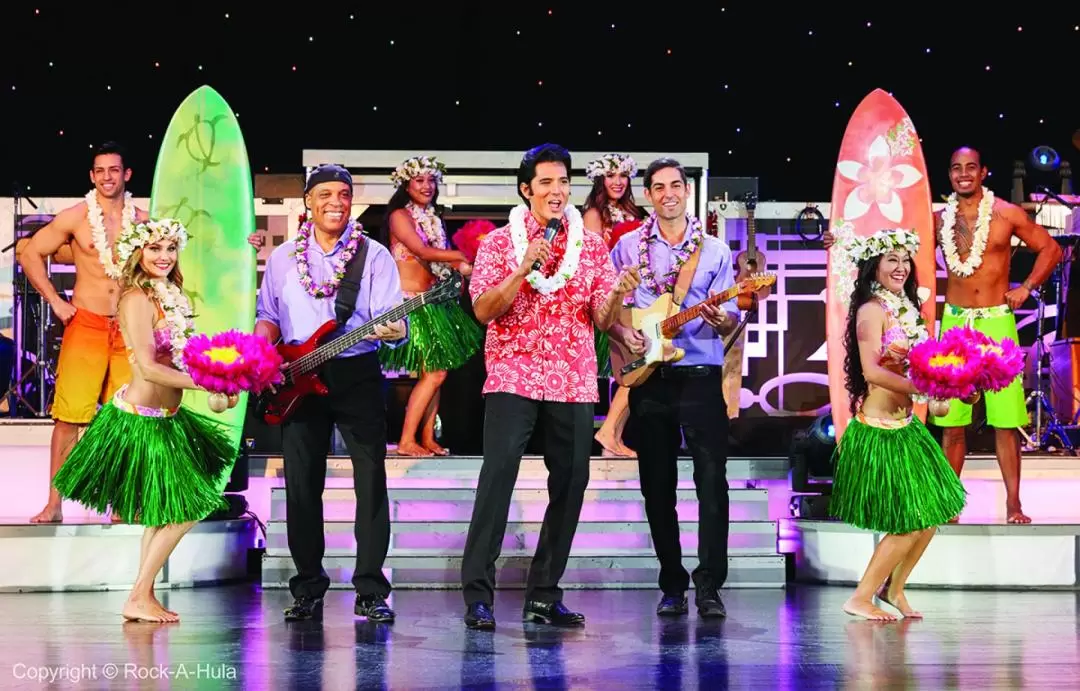 Rock-A-Hula Show in Waikiki with Luau and Dinner Options