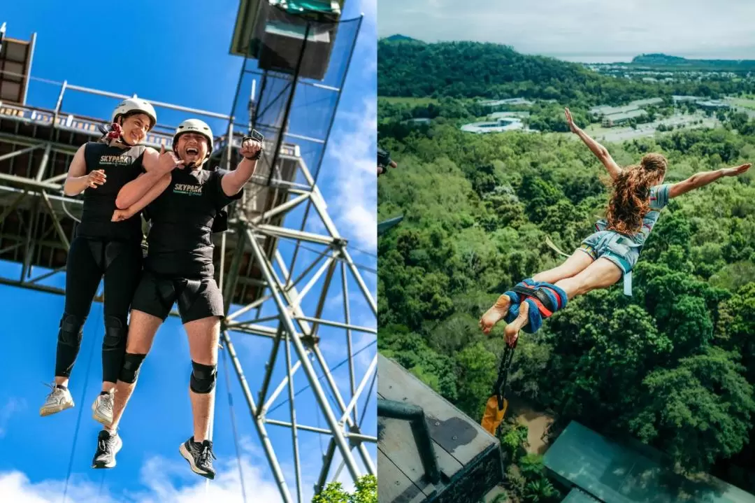 Bungy Jump & Giant Swing Combo Skypark Cairns by AJ Hackett