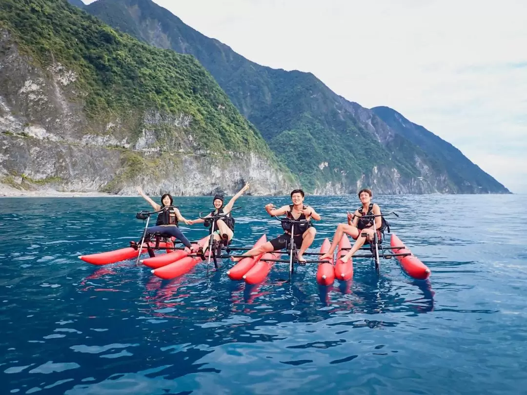 Hualien: Qingshui Cliff Water Bike Experience