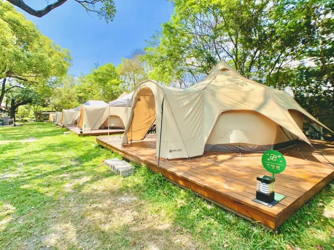 Glamping in Nantou by YCC Forest Campsite