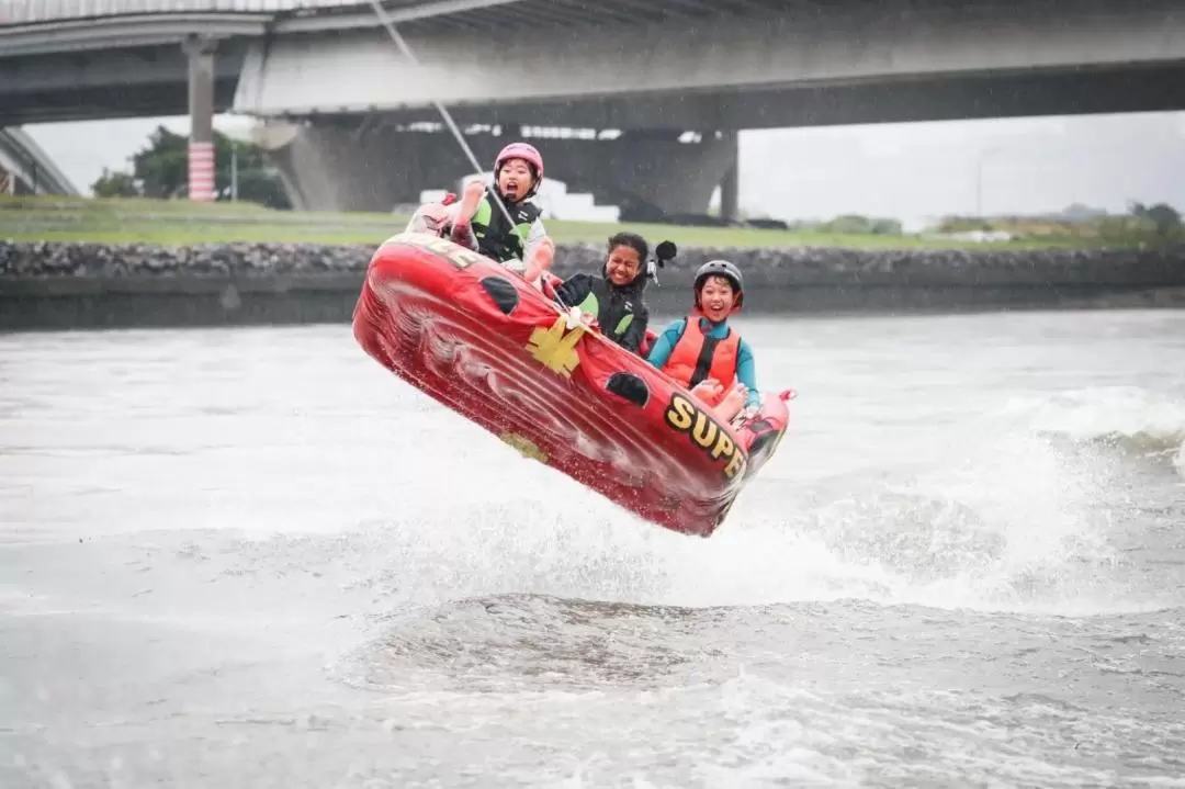 台北: 嘻嘻哈哈滑水學校三合一滑水體驗