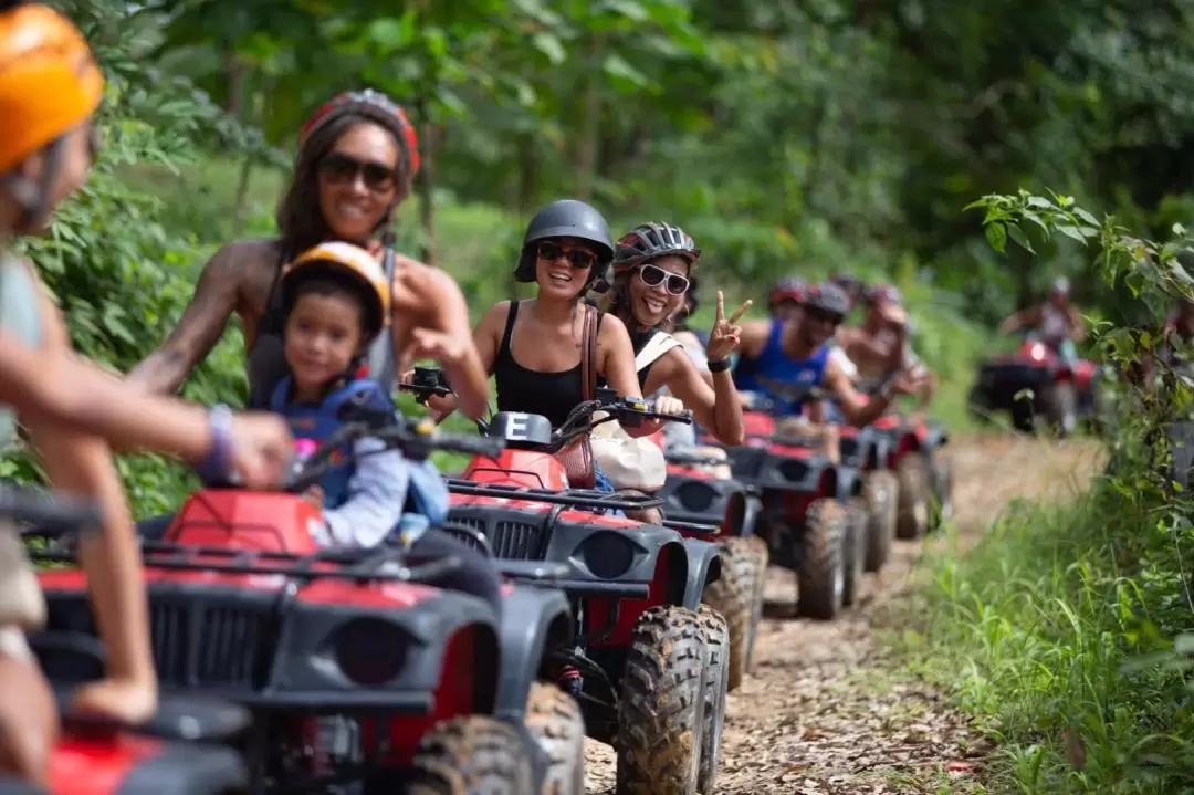 Phuket City Big Buddha Elephant Bathing and ATV Experience Day Tour