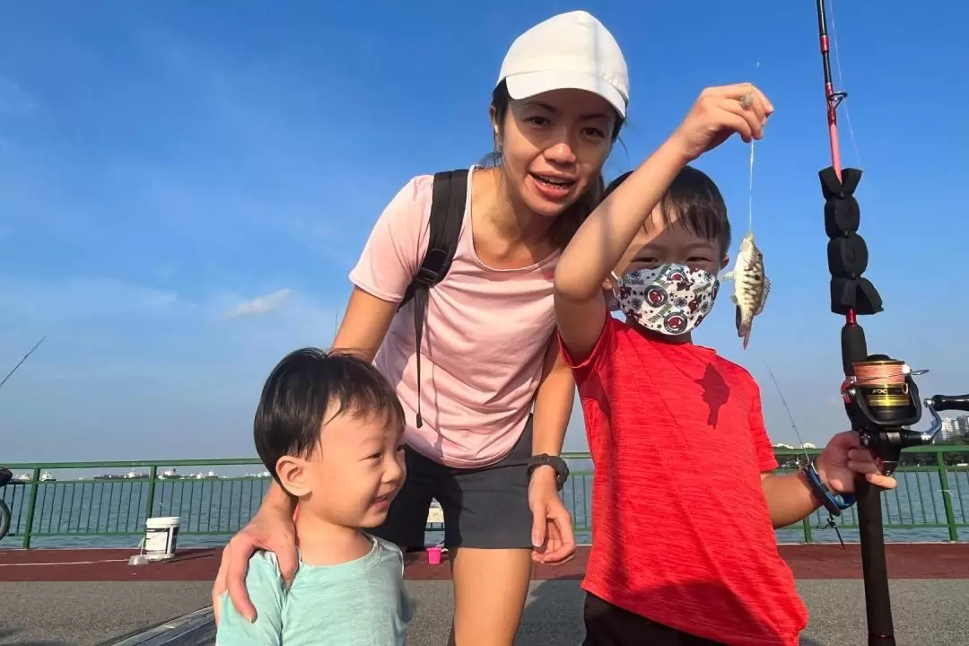 新加坡碼頭海釣體驗