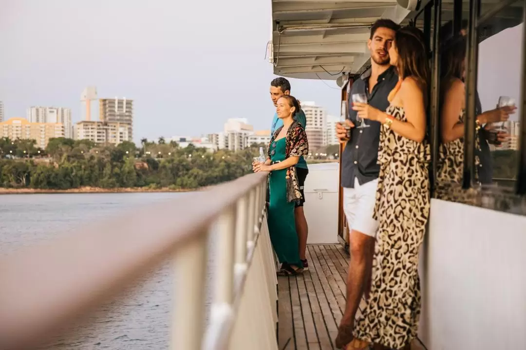 Gaze and Graze Sunset Cruise for Two in Darwin