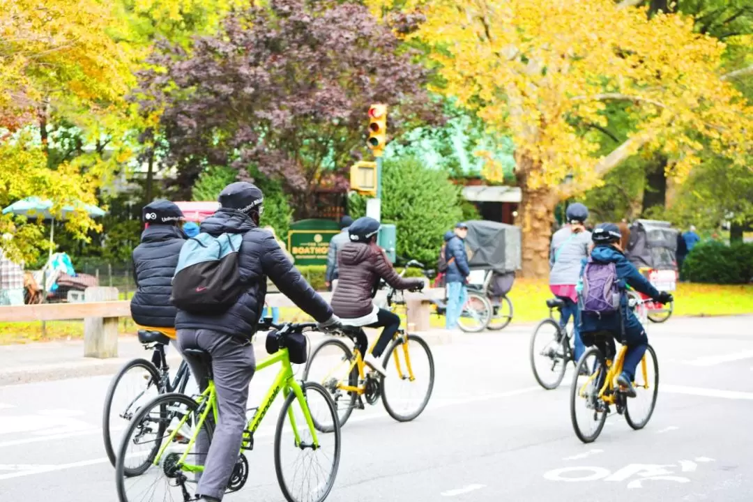 New York Central Park Guided Bike Tour 