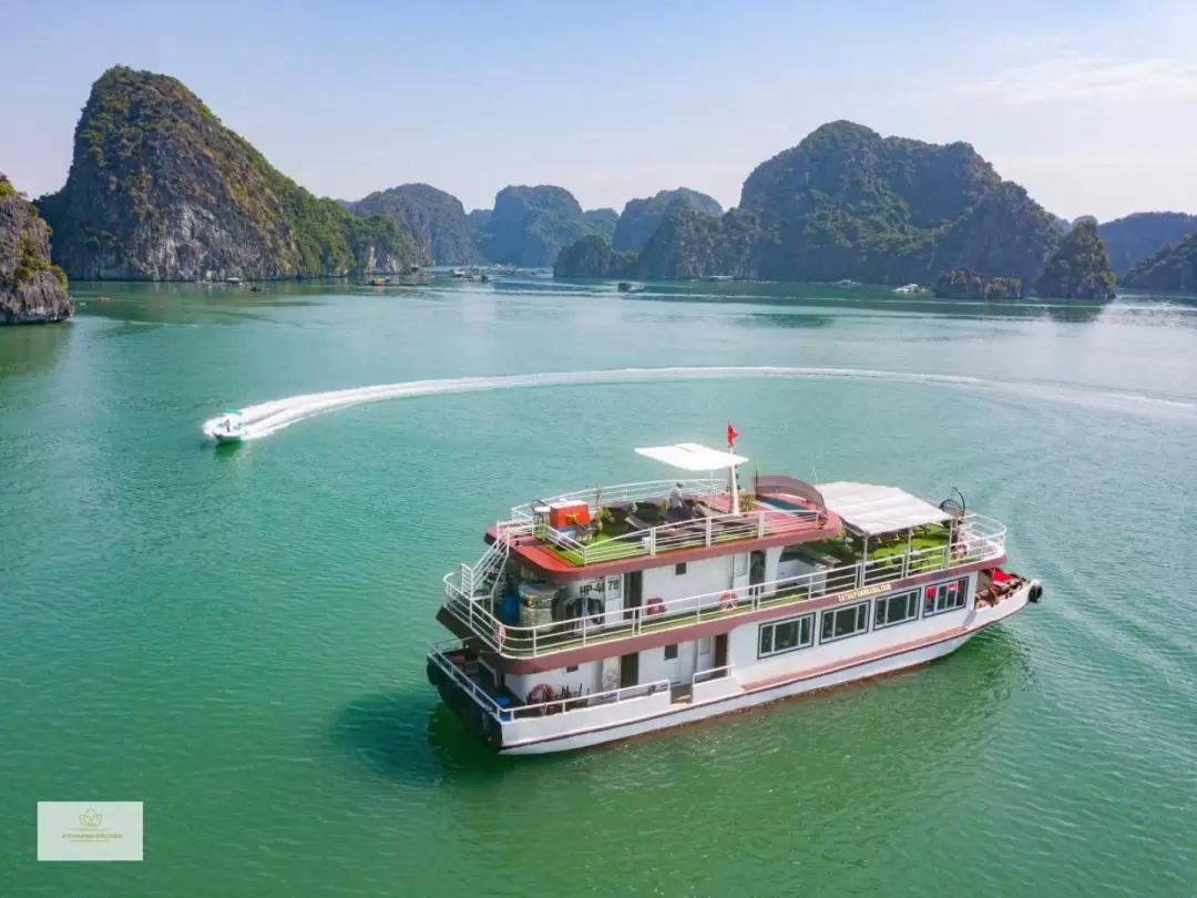 [New Route] Ha Long & Lan Ha Bay Day Tour by D'Charme Cruise