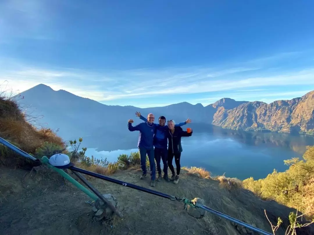 龍目島林賈尼火山口邊緣多日徒步之旅