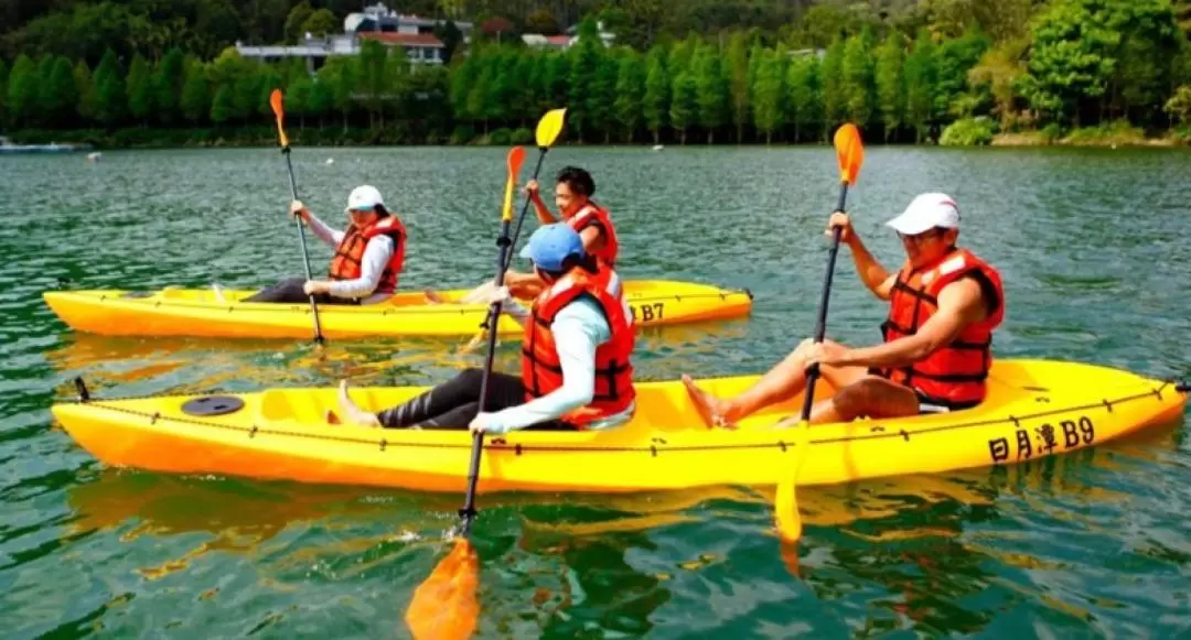 Nantou Sun Moon Lake Experience Ticket: Canoe, Electric Pedal Boat