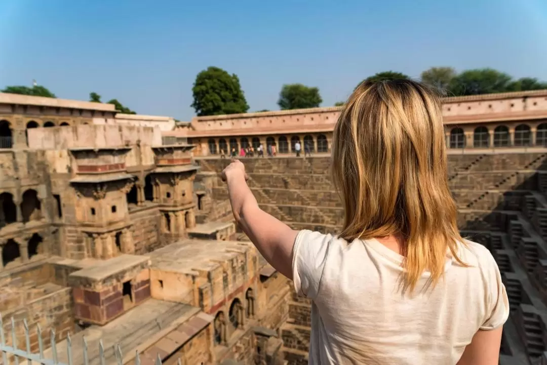 印度齋蒲爾月亮井（Chand Baori）＋法第普西克里城（Fatehpur Sikri）＋阿格拉（Agra）一日遊