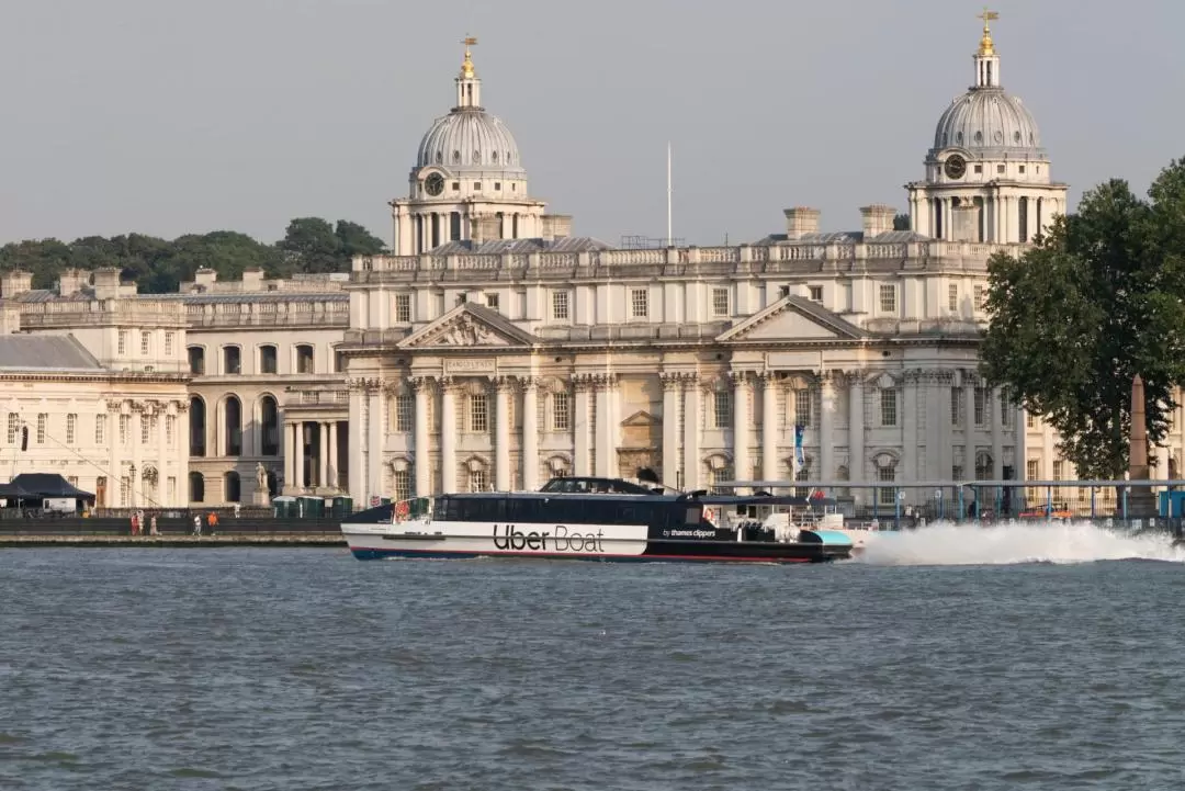 London Uber Boat by Thames Clippers River Roamer Hop-On Hop-Off Boat Trip