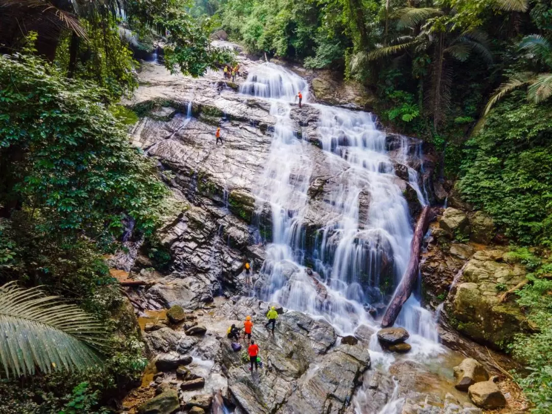 Explore & Conquer Duong Cam Waterfall Day Tour in Quang Binh