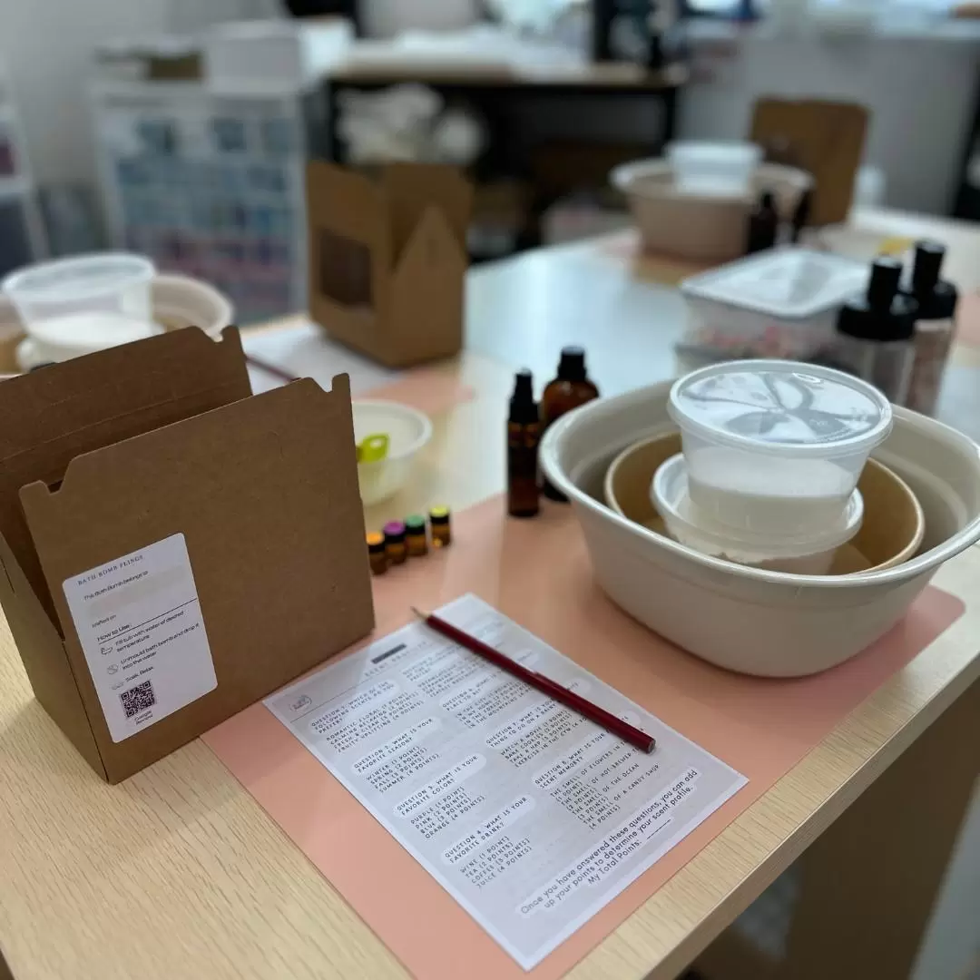 新加坡浴球製作體驗
