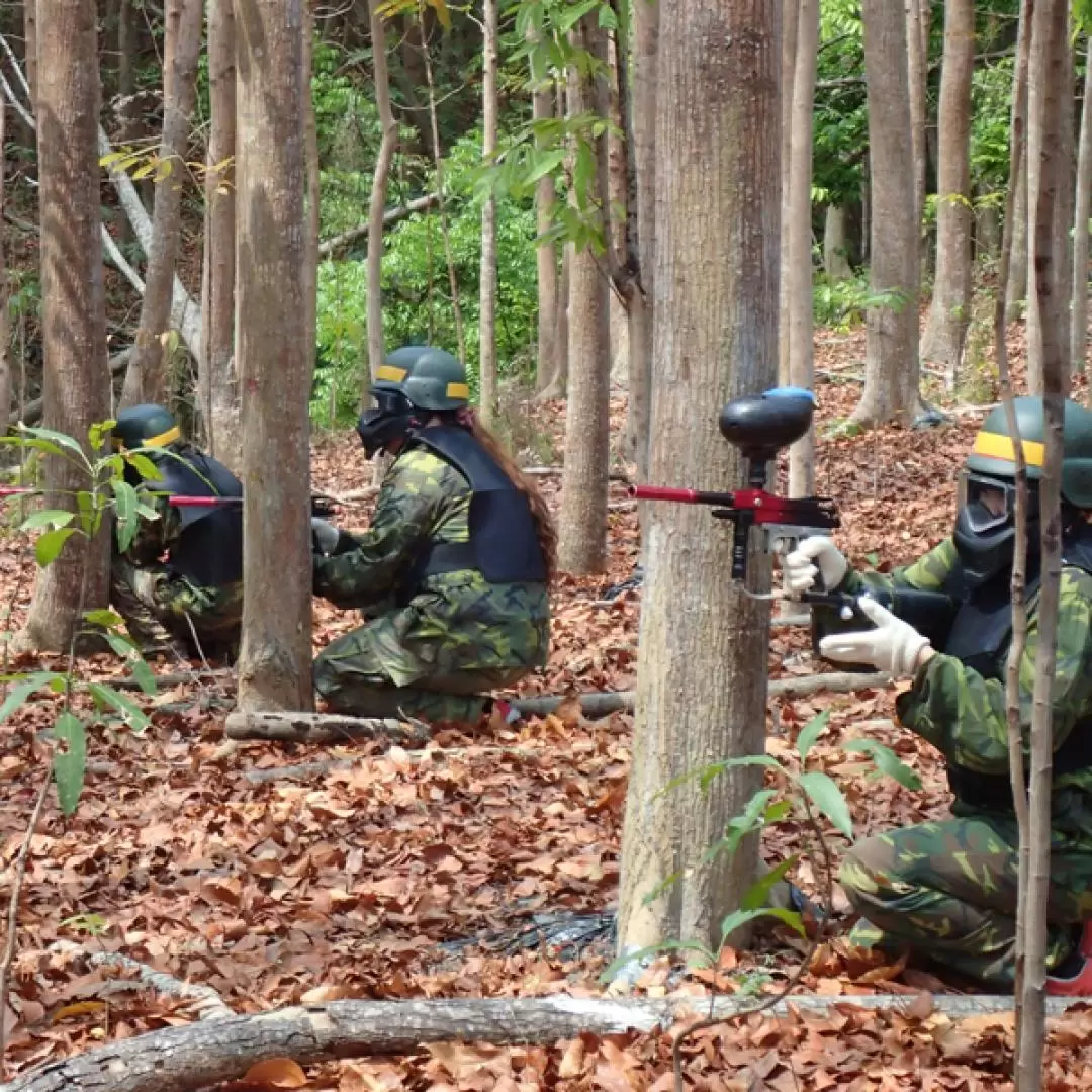 Paintball Battle in Tainan Guanmiao