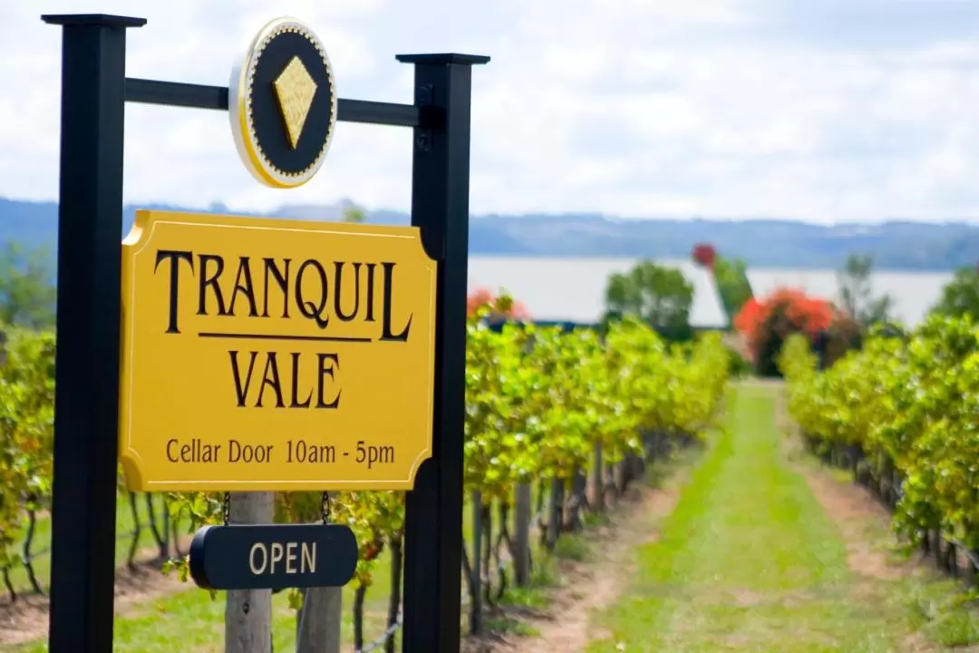 Tranquil Vale Vineyard Wine Tasting in Hunter Valley