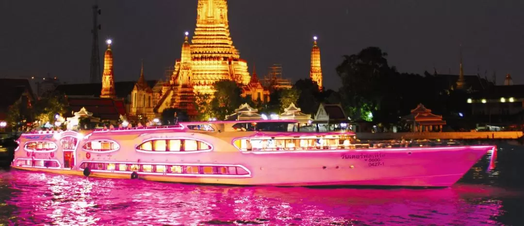 曼谷璀璨珍珠號晚餐遊船體驗
