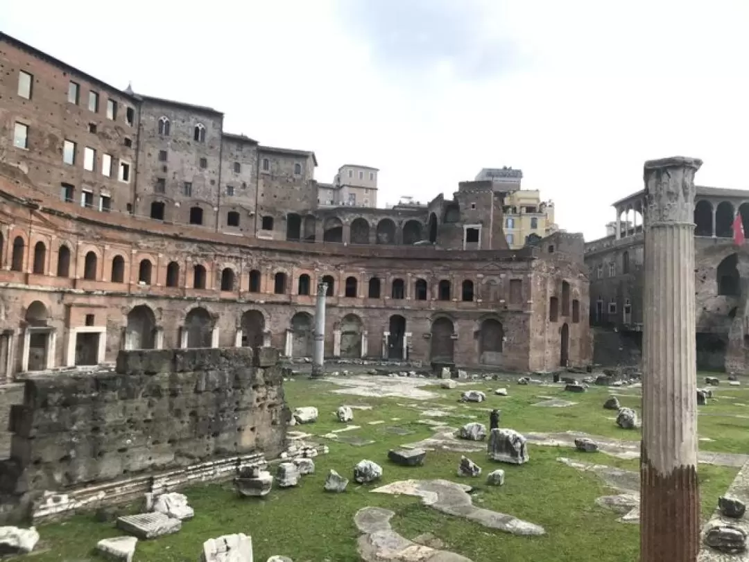 Trajan Markets and Fori Imperiali Museum entrance