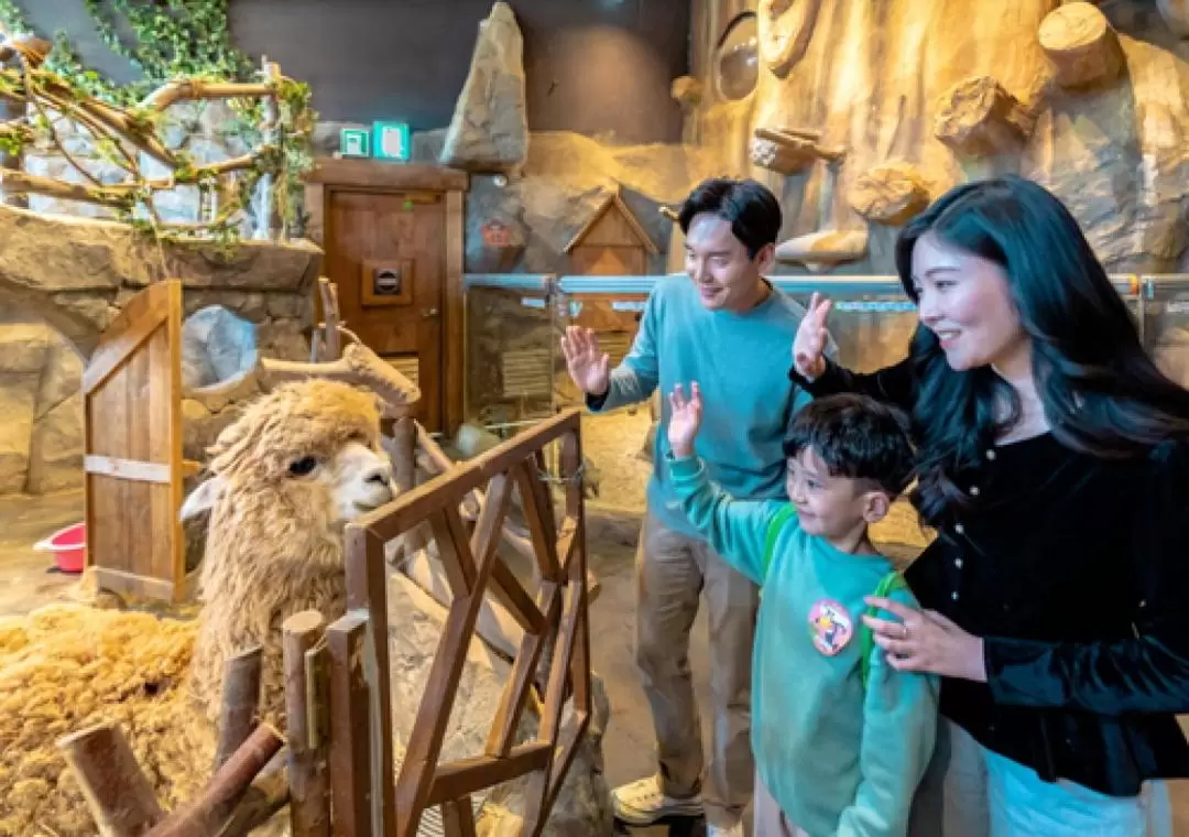 首爾Zoolung Zoolung室內動物主題樂園門票