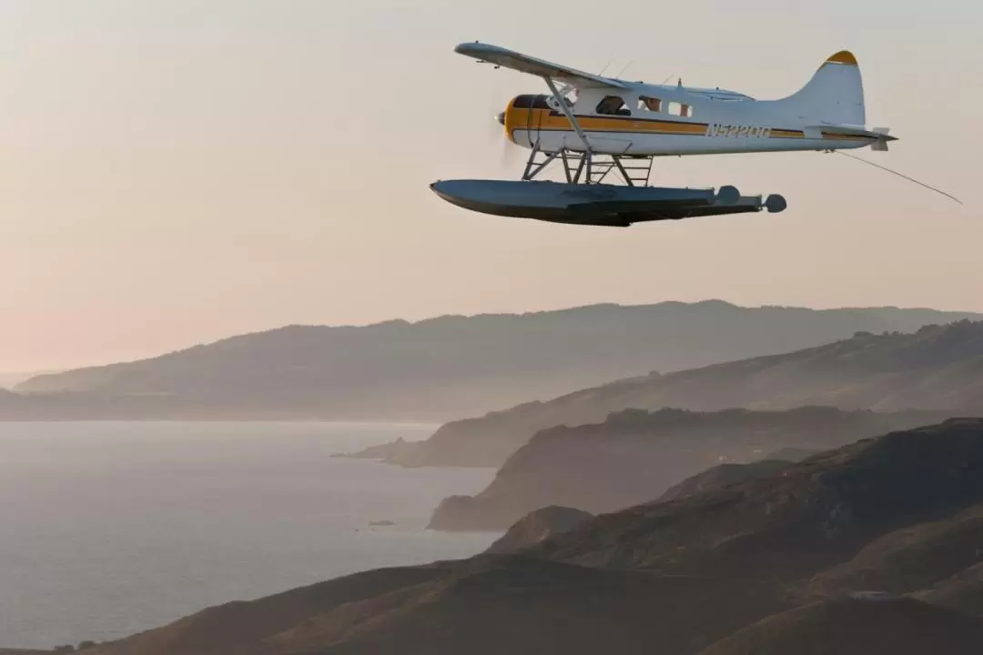 北カリフォルニア沿岸 水上飛行機ツアー