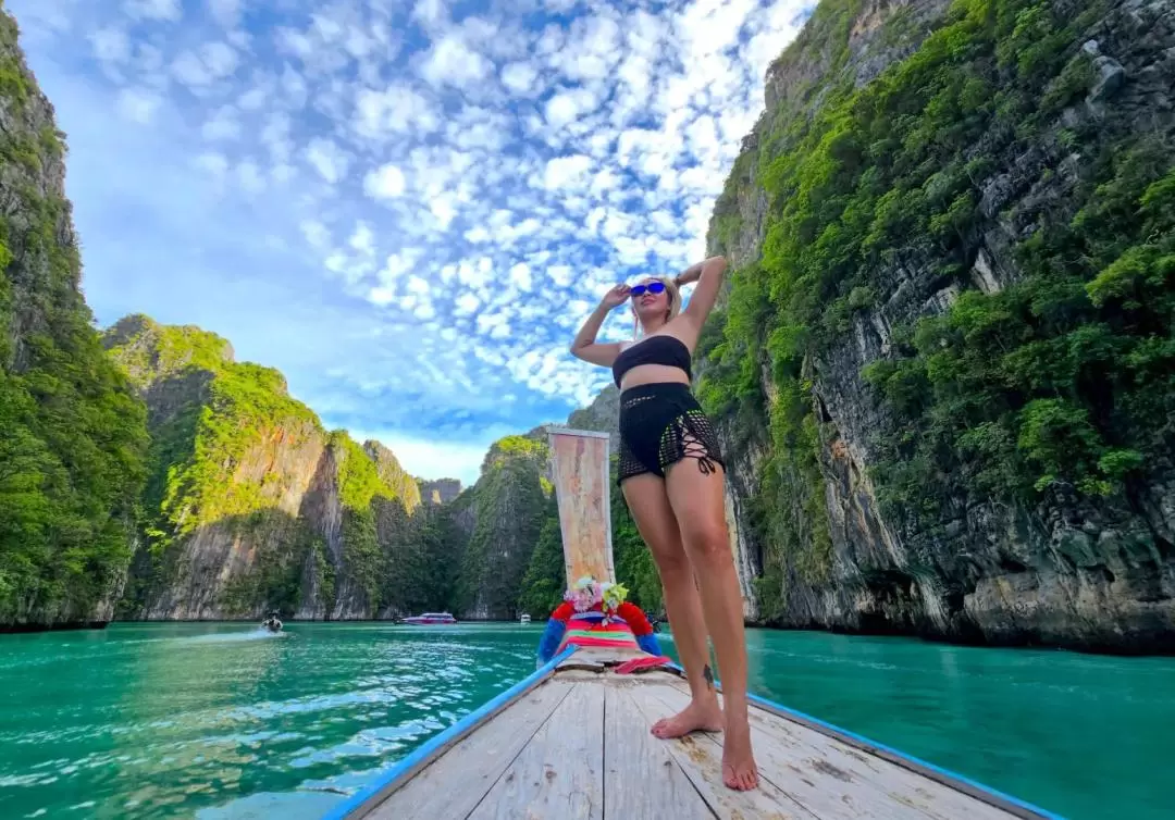 From Krabi Day Trip to Phi Phi with Transfer and Private Longtail Tour