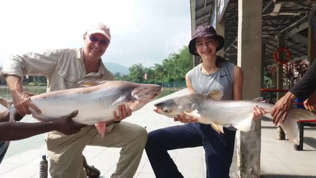Fishing & Tackles at Hulu Langat Fishing Resort