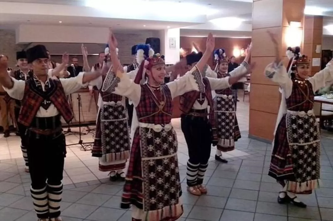 Bulgarian Dinner Experience with Show from Burgas City